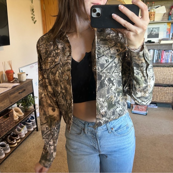 Camo Jean Jacket - Picture 2 of 16
